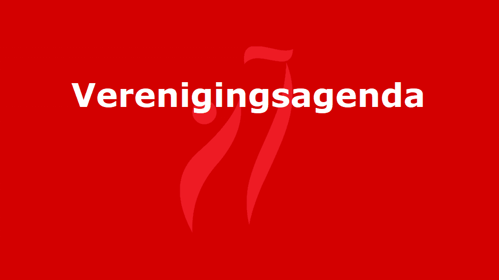 Verenigingsagenda